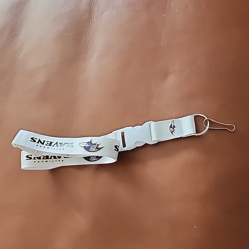 Baltimore ravens key chain